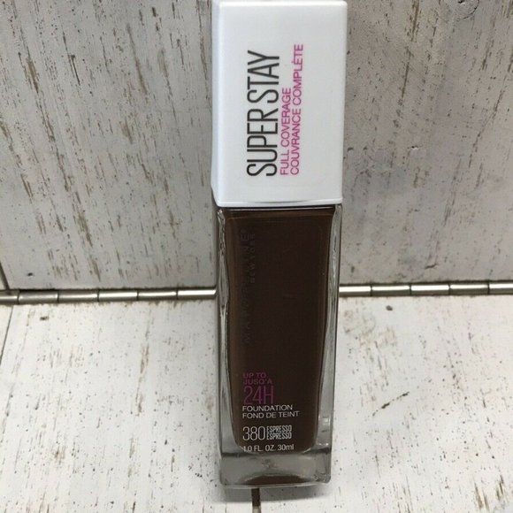 MAYBELLINE Super Stay‎ 24HR Full Coverage Foundation  #380 New - Picture 1 of 2